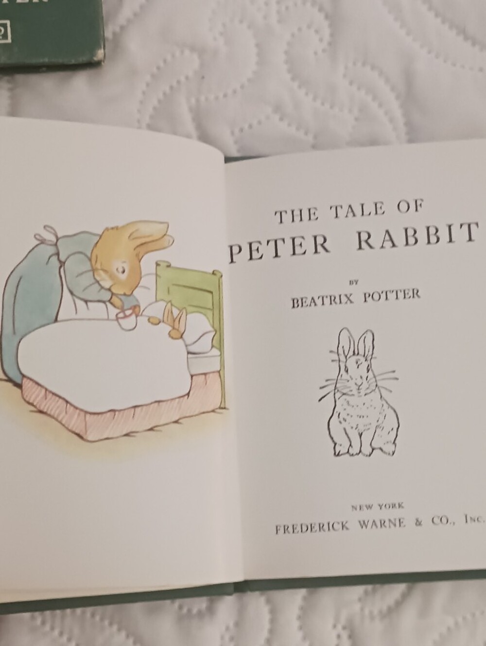 Beatrix Potter Vintage Peter Rabbit & Mrs. Tittlemouse Hardcover Books - Picture 10 of 16
